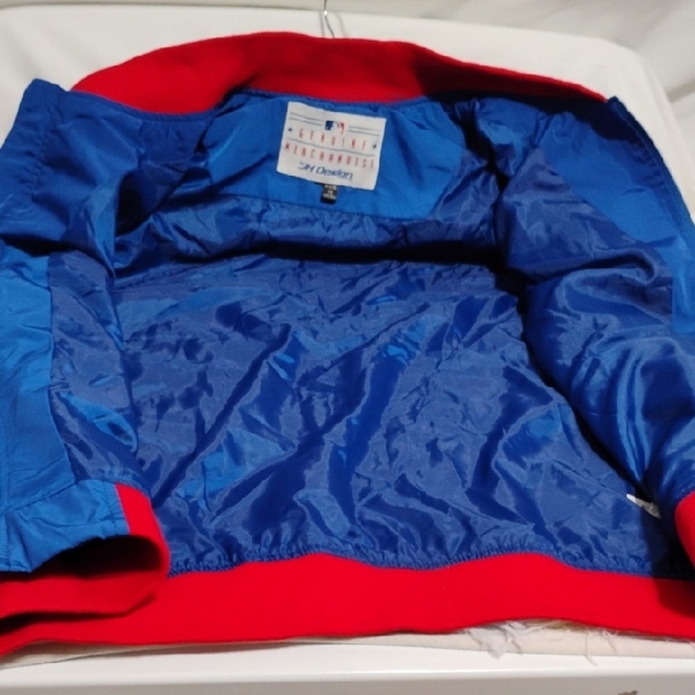 (BX48) SALE! Chicago Cubs Genuine Merchandise 2016 World Series Champions Jacket - Picture 8 of 12